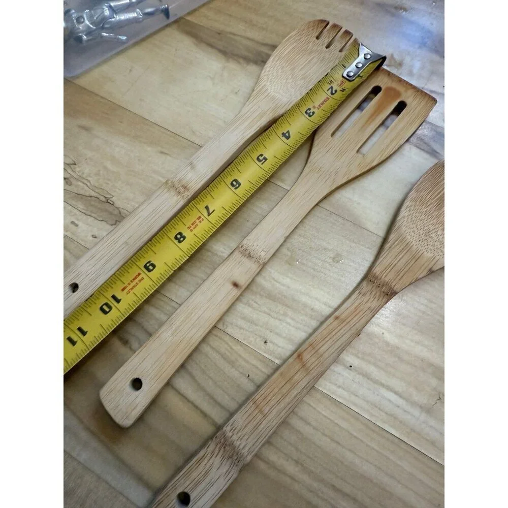 3 piece Wooden Utensils set